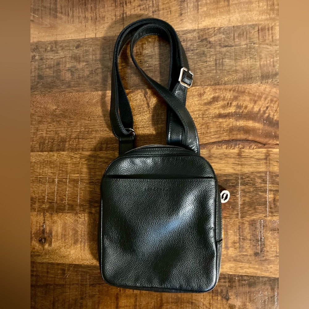 Longchamp Leather Crossbody Bag